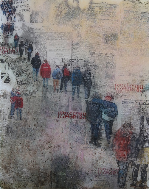 PORTEURS DE MEMOIRE. PLEXIGLASS. 2020-2021
